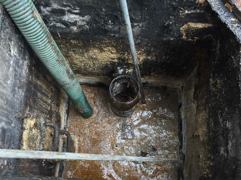 墨香山庄隔油池清理